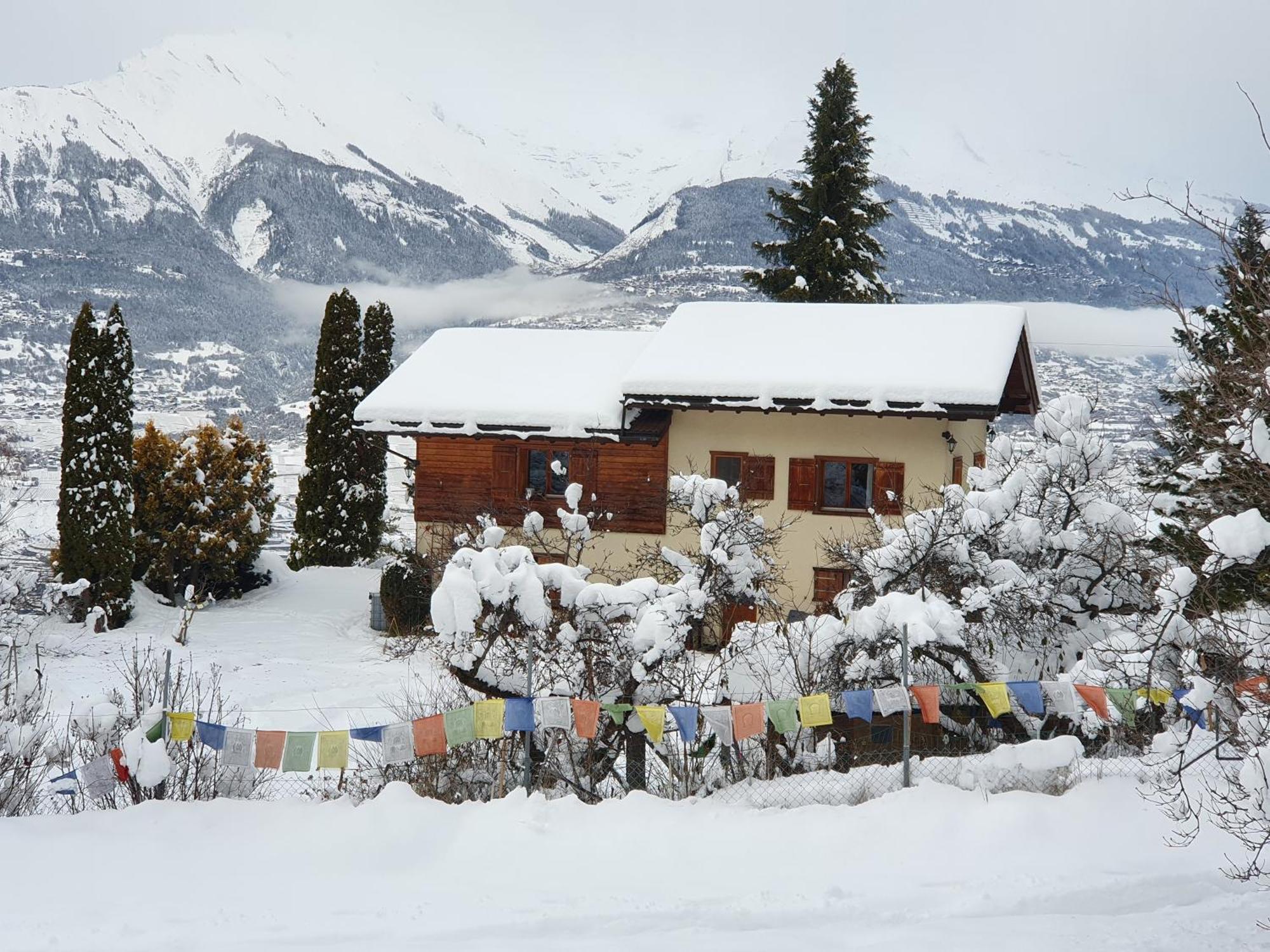 Domaine Bellevie Bnb Vex Exterior foto